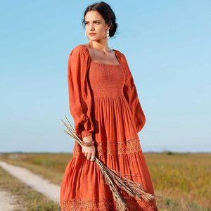 Boho -Chic Maxi Dress